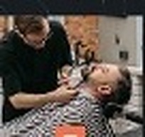 Βαφή γενειάδας στο MONZAI Barbershop Κατερίνη